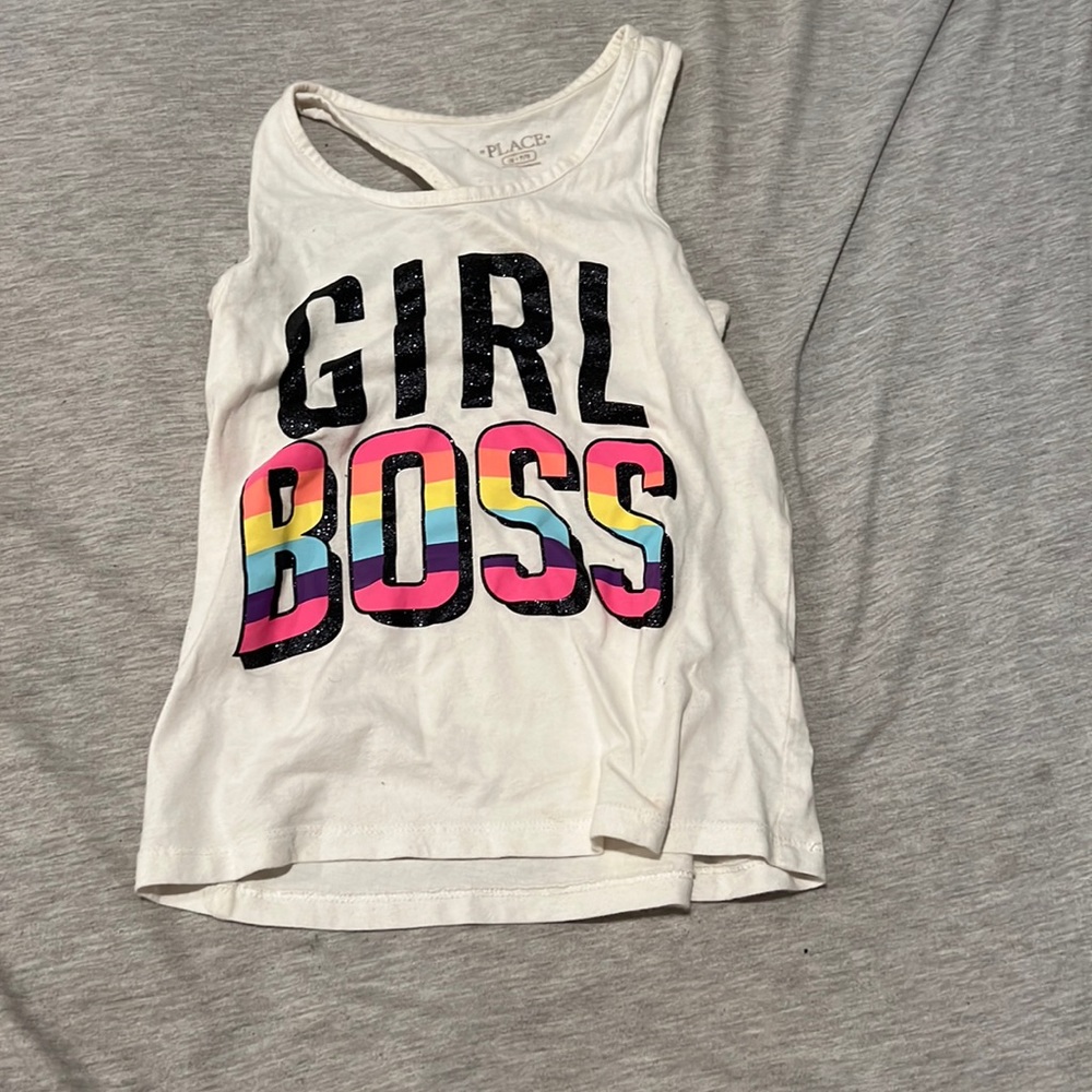 White girl boss tee